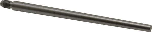 Value Collection - Size 5, 0.287" Large End Diam, Uncoated Steel 1/4-28 Threaded Taper Pin - Grade C-12L14, 4 Pin Length - Apex Tool & Supply