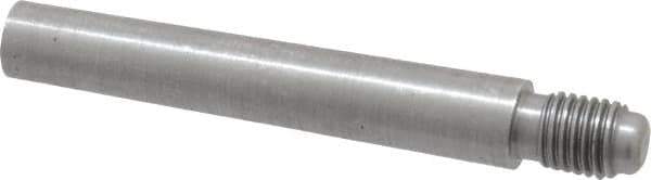 Value Collection - Size 6, 0.339" Large End Diam, Uncoated Steel 5/16-24 Threaded Taper Pin - Grade C-12L14, 2 Pin Length - Apex Tool & Supply