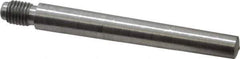 Value Collection - Size 6, 0.339" Large End Diam, Uncoated Steel 5/16-24 Threaded Taper Pin - Grade C-12L14, 2-1/2 Pin Length - Apex Tool & Supply
