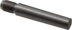 Value Collection - Size 7, 0.407" Large End Diam, Uncoated Steel 3/8-24 Threaded Taper Pin - Grade C-12L14, 1-3/4 Pin Length - Apex Tool & Supply
