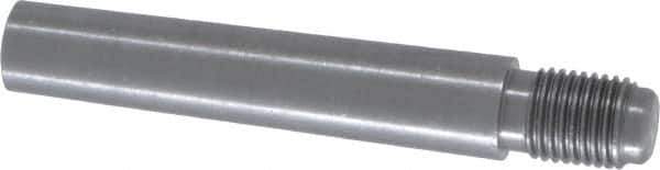 Value Collection - Size 7, 0.407" Large End Diam, Uncoated Steel 3/8-24 Threaded Taper Pin - Grade C-12L14, 2 Pin Length - Apex Tool & Supply