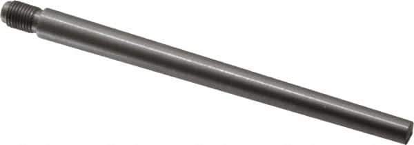 Value Collection - Size 7, 0.407" Large End Diam, Uncoated Steel 3/8-24 Threaded Taper Pin - Grade C-12L14, 5 Pin Length - Apex Tool & Supply