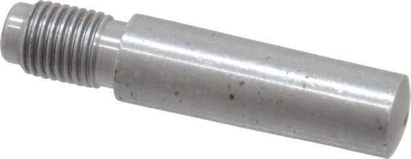 Value Collection - Size 8, 0.49" Large End Diam, Uncoated Steel 7/16-20 Threaded Taper Pin - Grade C-12L14, 1-1/2 Pin Length - Apex Tool & Supply