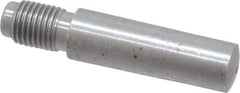 Value Collection - Size 8, 0.49" Large End Diam, Uncoated Steel 7/16-20 Threaded Taper Pin - Grade C-12L14, 1-1/2 Pin Length - Apex Tool & Supply