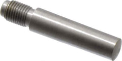 Value Collection - Size 8, 0.49" Large End Diam, Uncoated Steel 7/16-20 Threaded Taper Pin - Grade C-12L14, 1-3/4 Pin Length - Apex Tool & Supply