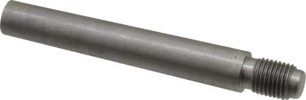 Value Collection - Size 8, 0.49" Large End Diam, Uncoated Steel 7/16-20 Threaded Taper Pin - Grade C-12L14, 3 Pin Length - Apex Tool & Supply