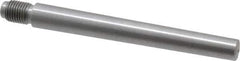 Value Collection - Size 8, 0.49" Large End Diam, Uncoated Steel 7/16-20 Threaded Taper Pin - Grade C-12L14, 4 Pin Length - Apex Tool & Supply
