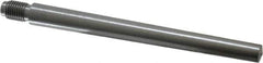 Value Collection - Size 8, 0.49" Large End Diam, Uncoated Steel 7/16-20 Threaded Taper Pin - Grade C-12L14, 5 Pin Length - Apex Tool & Supply