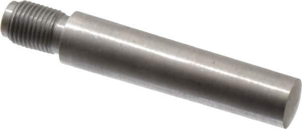 Value Collection - Size 9, 0.589" Large End Diam, Uncoated Steel 1/2-20 Threaded Taper Pin - Grade C-12L14, 2-1/2 Pin Length - Apex Tool & Supply
