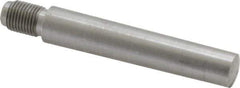 Value Collection - Size 9, 0.589" Large End Diam, Uncoated Steel 1/2-20 Threaded Taper Pin - Grade C-12L14, 3 Pin Length - Apex Tool & Supply