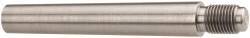 Value Collection - Size 9, 0.589" Large End Diam, Uncoated Steel 1/2-20 Threaded Taper Pin - Grade C-12L14, 3-1/2 Pin Length - Apex Tool & Supply