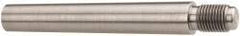 Value Collection - Size 9, 0.589" Large End Diam, Uncoated Steel 1/2-20 Threaded Taper Pin - Grade C-12L14, 3-1/2 Pin Length - Apex Tool & Supply