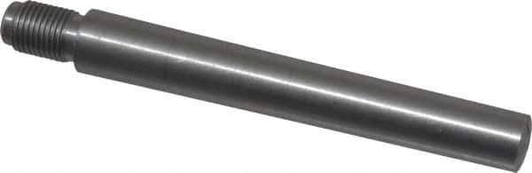 Value Collection - Size 9, 0.589" Large End Diam, Uncoated Steel 1/2-20 Threaded Taper Pin - Grade C-12L14, 4 Pin Length - Apex Tool & Supply