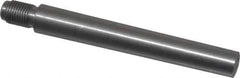 Value Collection - Size 9, 0.589" Large End Diam, Uncoated Steel 1/2-20 Threaded Taper Pin - Grade C-12L14, 4 Pin Length - Apex Tool & Supply