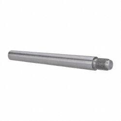 Value Collection - Size 9, 0.589" Large End Diam, Uncoated Steel 1/2-20 Threaded Taper Pin - Grade C-12L14, 5 Pin Length - Apex Tool & Supply