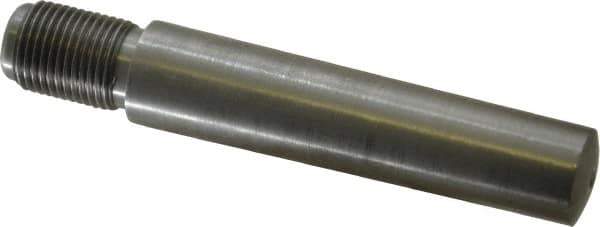 Value Collection - Size 10, 0.704" Large End Diam, Uncoated Steel 5/8-18 Threaded Taper Pin - Grade C-12L14, 3 Pin Length - Apex Tool & Supply