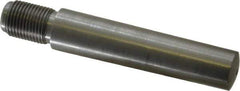 Value Collection - Size 10, 0.704" Large End Diam, Uncoated Steel 5/8-18 Threaded Taper Pin - Grade C-12L14, 3 Pin Length - Apex Tool & Supply