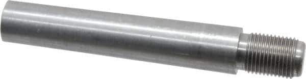 Value Collection - Size 10, 0.704" Large End Diam, Uncoated Steel 5/8-18 Threaded Taper Pin - Grade C-12L14, 3-1/2 Pin Length - Apex Tool & Supply