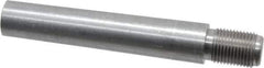 Value Collection - Size 10, 0.704" Large End Diam, Uncoated Steel 5/8-18 Threaded Taper Pin - Grade C-12L14, 3-1/2 Pin Length - Apex Tool & Supply
