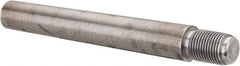 Value Collection - Size 10, 0.704" Large End Diam, Uncoated Steel 5/8-18 Threaded Taper Pin - Grade C-12L14, 4-1/2 Pin Length - Apex Tool & Supply