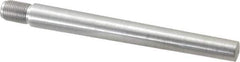 Value Collection - Size 10, 0.704" Large End Diam, Uncoated Steel 5/8-18 Threaded Taper Pin - Grade C-12L14, 6 Pin Length - Apex Tool & Supply