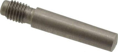 Value Collection - Size 4, 0.248" Large End Diam, Passivated Stainless Steel 1/4-28 Threaded Taper Pin - Grade 303, 18-8, 1 Pin Length - Apex Tool & Supply