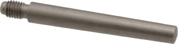 Value Collection - Size 5, 0.287" Large End Diam, Passivated Stainless Steel 1/4-28 Threaded Taper Pin - Grade 303, 18-8, 2 Pin Length - Apex Tool & Supply