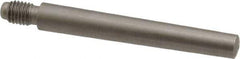Value Collection - Size 5, 0.287" Large End Diam, Passivated Stainless Steel 1/4-28 Threaded Taper Pin - Grade 303, 18-8, 2 Pin Length - Apex Tool & Supply