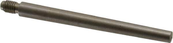 Value Collection - Size 5, 0.287" Large End Diam, Passivated Stainless Steel 1/4-28 Threaded Taper Pin - Grade 303, 18-8, 3 Pin Length - Apex Tool & Supply