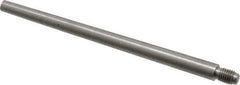 Value Collection - Size 5, 0.287" Large End Diam, Passivated Stainless Steel 1/4-28 Threaded Taper Pin - Grade 303, 18-8, 4 Pin Length - Apex Tool & Supply