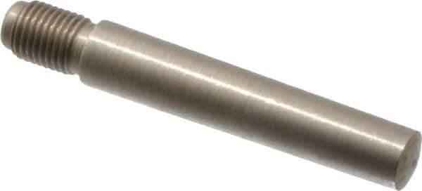 Value Collection - Size 7, 0.407" Large End Diam, Passivated Stainless Steel 3/8-24 Threaded Taper Pin - Grade 303, 18-8, 2 Pin Length - Apex Tool & Supply