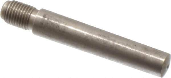 Value Collection - Size 7, 0.407" Large End Diam, Passivated Stainless Steel 3/8-24 Threaded Taper Pin - Grade 303, 18-8, 2-1/2 Pin Length - Apex Tool & Supply