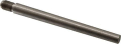 Value Collection - Size 7, 0.407" Large End Diam, Passivated Stainless Steel 3/8-24 Threaded Taper Pin - Grade 303, 18-8, 4 Pin Length - Apex Tool & Supply