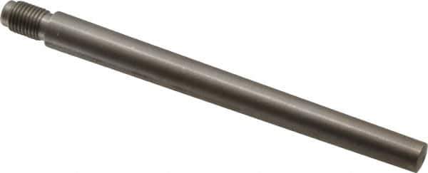 Value Collection - Size 8, 0.49" Large End Diam, Passivated Stainless Steel 7/16-20 Threaded Taper Pin - Grade 303, 18-8, 5 Pin Length - Apex Tool & Supply