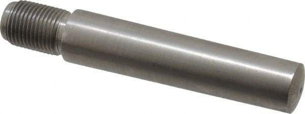 Value Collection - Size 10, 0.704" Large End Diam, Passivated Stainless Steel 5/8-18 Threaded Taper Pin - Grade 303, 18-8, 3 Pin Length - Apex Tool & Supply