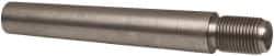 Value Collection - Size 10, 0.704" Large End Diam, Passivated Stainless Steel 5/8-18 Threaded Taper Pin - Grade 303, 18-8, 4 Pin Length - Apex Tool & Supply