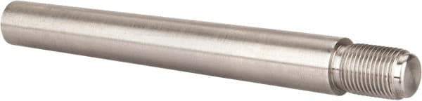Value Collection - Size 10, 0.704" Large End Diam, Passivated Stainless Steel 5/8-18 Threaded Taper Pin - Grade 303, 18-8, 5 Pin Length - Apex Tool & Supply