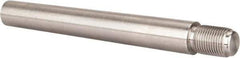Value Collection - Size 10, 0.704" Large End Diam, Passivated Stainless Steel 5/8-18 Threaded Taper Pin - Grade 303, 18-8, 5 Pin Length - Apex Tool & Supply