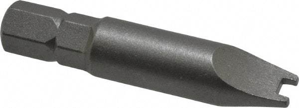 Value Collection - #8 Spanner Screwdriver Bit - 1-1/2" OAL - Apex Tool & Supply