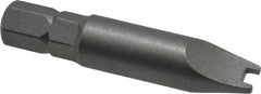 Value Collection - #8 Spanner Screwdriver Bit - 1-1/2" OAL - Apex Tool & Supply