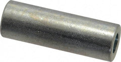 Electro Hardware - 0.257" ID x 1/2" OD, 1/4 Screw, Grade 2 Steel Female Unthreaded Circuit Board Spacer - Round Body, Zinc-Plated Finish, 1-1/2" OAL - Apex Tool & Supply