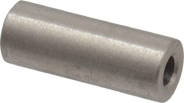 Electro Hardware - 0.171" ID x 3/8" OD, #8 Screw, Grade 18-8 & 303 Stainless Steel Female Unthreaded Circuit Board Spacer - Round Body, Uncoated, 1" OAL - Apex Tool & Supply
