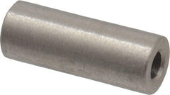 Electro Hardware - 0.171" ID x 3/8" OD, #8 Screw, Grade 18-8 & 303 Stainless Steel Female Unthreaded Circuit Board Spacer - Round Body, Uncoated, 1" OAL - Apex Tool & Supply
