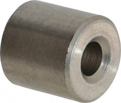Electro Hardware - 0.194" ID x 1/2" OD, #10 Screw, Grade 18-8 & 303 Stainless Steel Female Unthreaded Circuit Board Spacer - Round Body, Uncoated, 1/2" OAL - Apex Tool & Supply