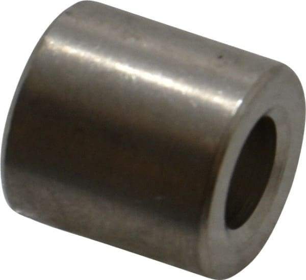 Electro Hardware - 0.257" ID x 1/2" OD, 1/4 Screw, Grade 18-8 & 303 Stainless Steel Female Unthreaded Circuit Board Spacer - Round Body, Uncoated, 1/2" OAL - Apex Tool & Supply
