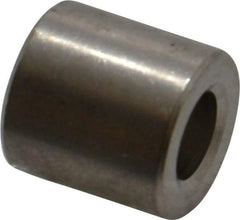 Electro Hardware - 0.257" ID x 1/2" OD, 1/4 Screw, Grade 18-8 & 303 Stainless Steel Female Unthreaded Circuit Board Spacer - Round Body, Uncoated, 1/2" OAL - Apex Tool & Supply