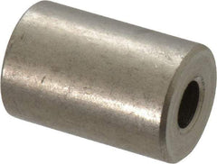 Electro Hardware - 0.194" ID x 1/2" OD, #10 Screw, Grade 18-8 & 303 Stainless Steel Female Unthreaded Circuit Board Spacer - Round Body, Uncoated, 3/4" OAL - Apex Tool & Supply