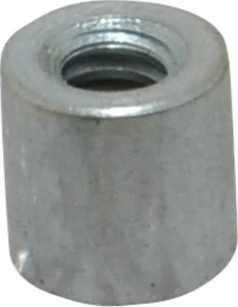 Electro Hardware - #6-32, 1/4" OAL, Steel Round Fully Threaded Female Circuit Board Standoffs - 1" Thread Depth, 1/4" Body Length, Zinc-Plated Clear Chromate Finish - Apex Tool & Supply