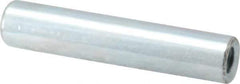 Electro Hardware - #8-32, 1-1/4" OAL, Steel Round Fully Threaded Female Circuit Board Standoffs - 1" Thread Depth, 1-1/4" Body Length, Zinc-Plated Clear Chromate Finish - Apex Tool & Supply