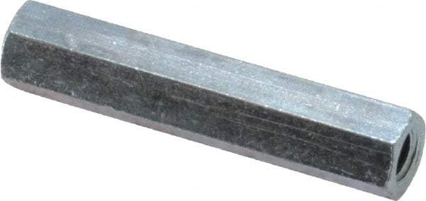 Electro Hardware - #8-32, 1-1/4" OAL, 1/4" Across Flats, Steel Hex Female Circuit Board Standoffs - 1-1/4" Body Length, Zinc-Plated Finish - Apex Tool & Supply